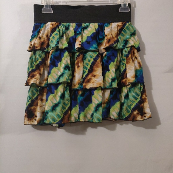Women's Luv Me More multi color skirt med - Picture 2 of 3
